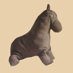 Early 20th C Amish Cloth Horse