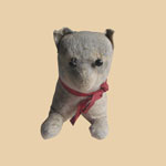 Late 19th C Flannel Cat