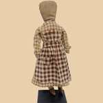 “Hattie” Mid 19th C Cloth Doll
