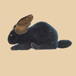 Late 19th C Velvet Rabbit