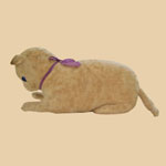 Late 19th C Mennonite Cloth Cat