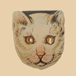 Cat Pocket Mirror with Advertising