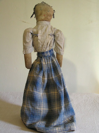 Late 19th C Cloth Doll