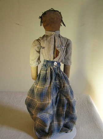 Late 19th C Cloth Doll