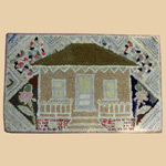 Late 19th C House Hooked Rug