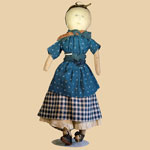 19th C Cloth Doll