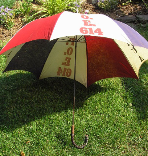 Pequa Elks Parade Umbrella