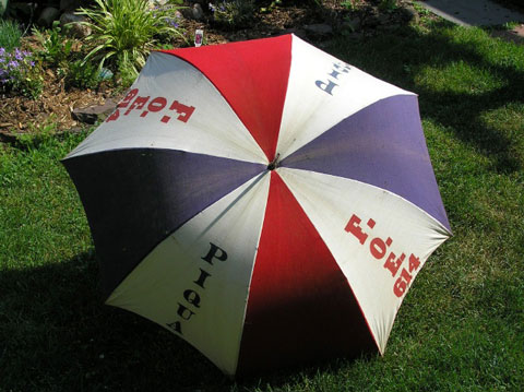 Pequa Elks Parade Umbrella